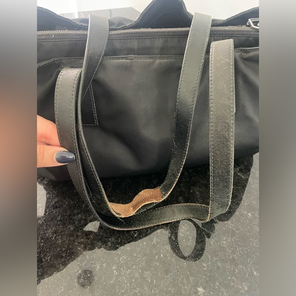 Authentic Prada Tote Bag Original 90s Nylon - Picture 4 of 14